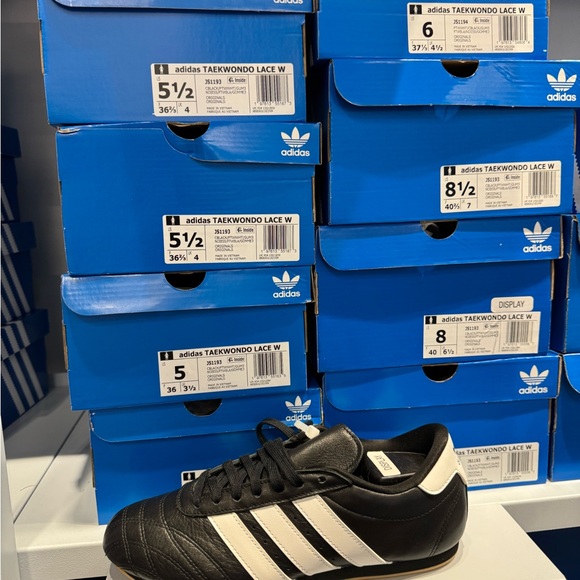 adidas Originals Taekwondo Lace JS1193 Sneakers Shoes White Black Women's size - Picture 11 of 15